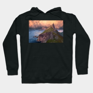 Woman in the peak Hoodie